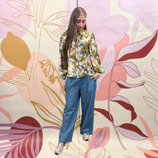 CAMICIA LEAF - Paris Fashion Shop