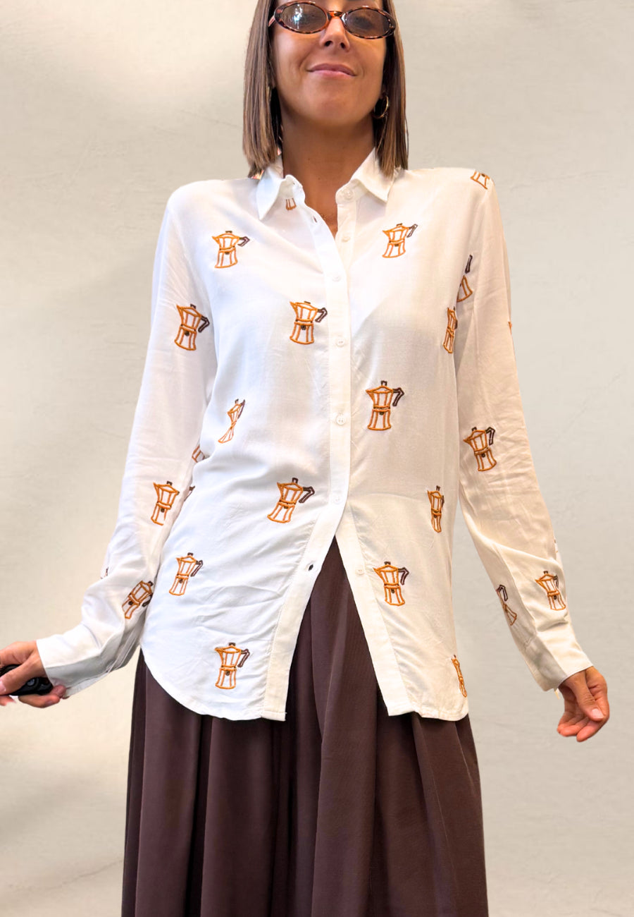 CAMICIA COFFEEBREAK - Smile Vestidor