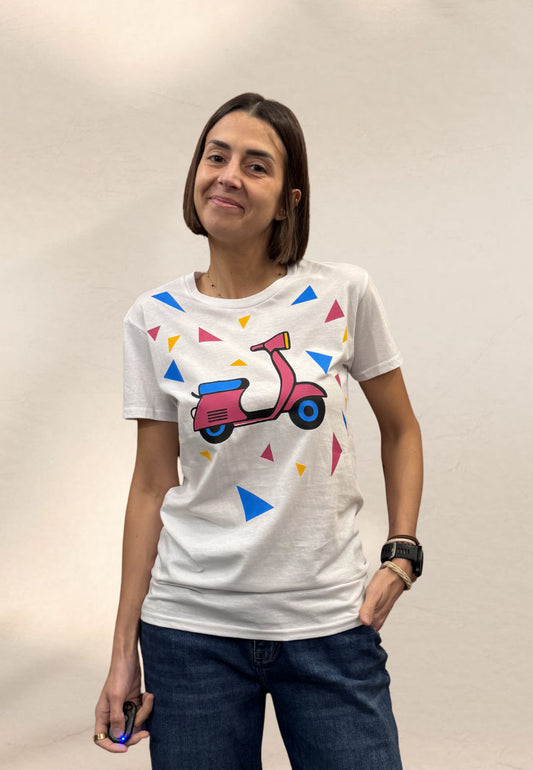 T-SHIRT VESPA - Hand made