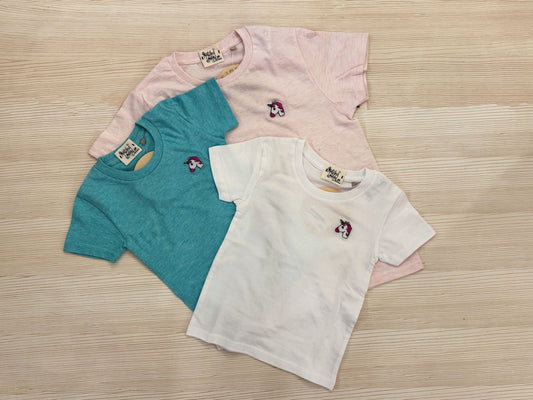 T-SHIRT BABY LOGO UNICORNO