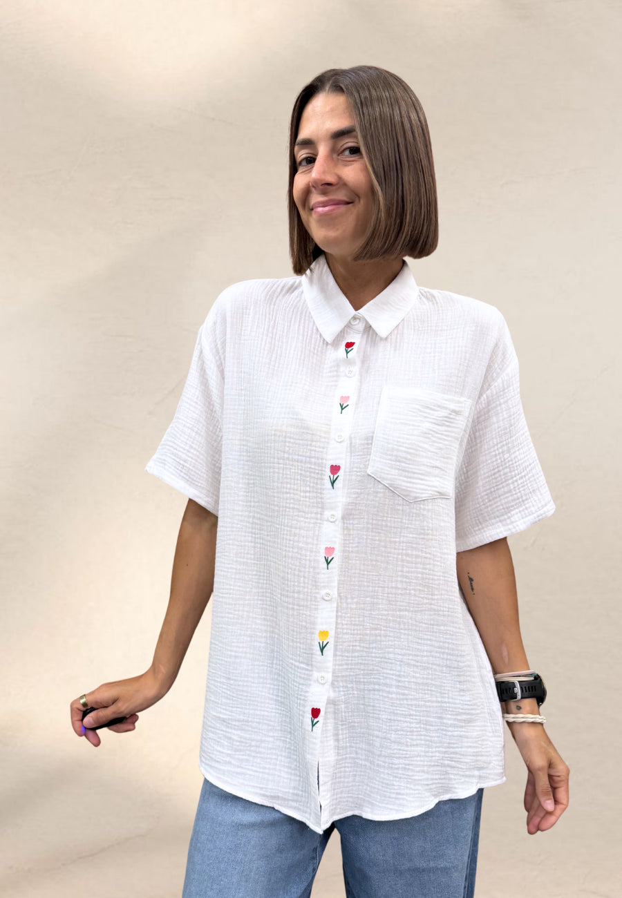 CAMICIA TULIPANINI - Hand made