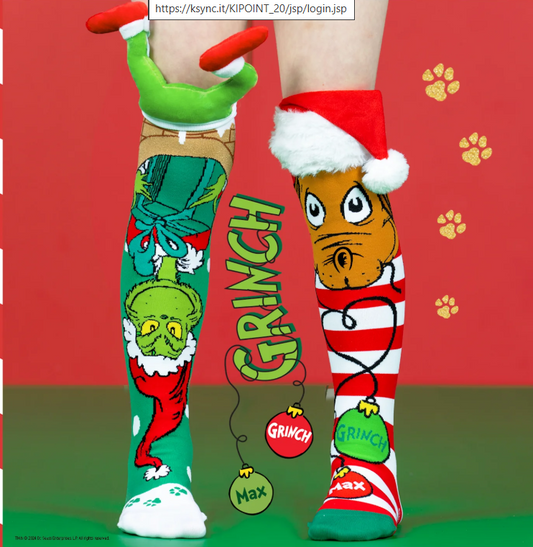 GRINCH AND THE CHIMNEY SOCKS - Madmia
