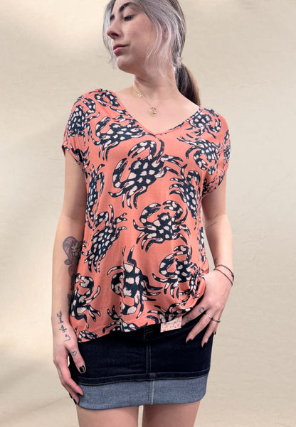BLUSA PINK CRABS - Pepaloves