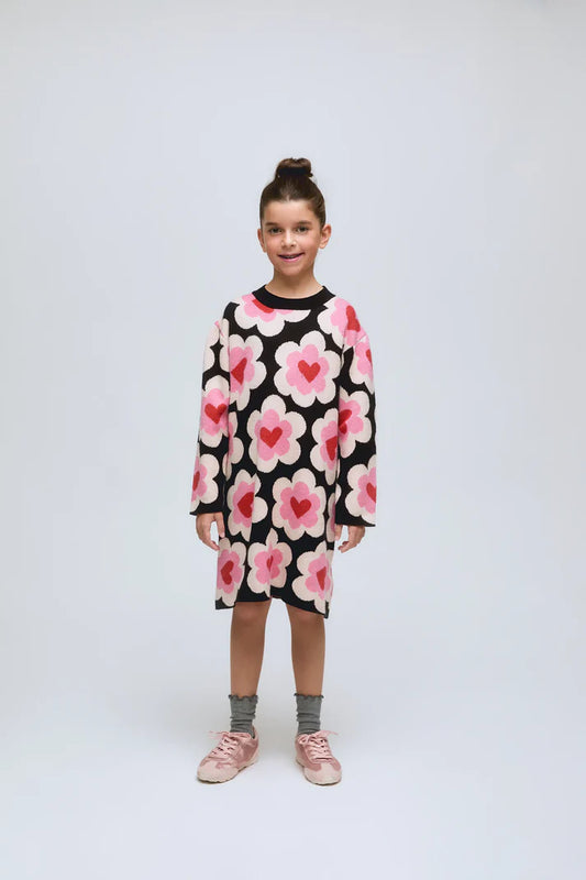 ABITO JUMPER FLOWER IN LOVE BABY - Compania Fantastica