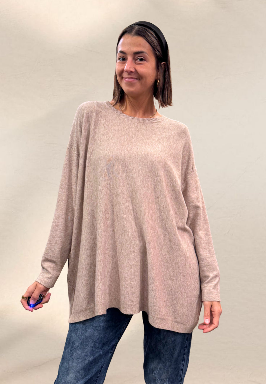 MAGLIONE BASIC OVER - Paris Fashion Shop