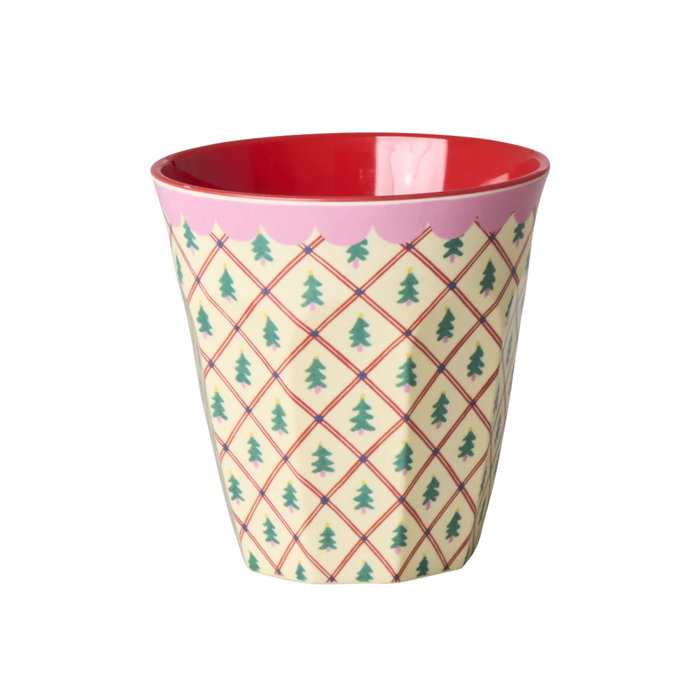 BICCHIERE LARGE NATALE PINO - Rice