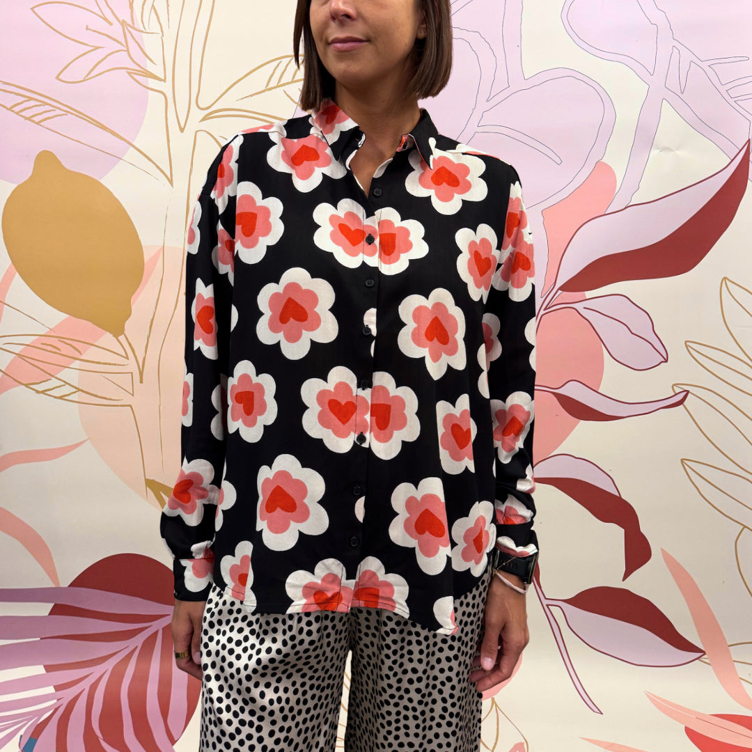 CAMICIA FLOWER IN LOVE - Compania Fantastica