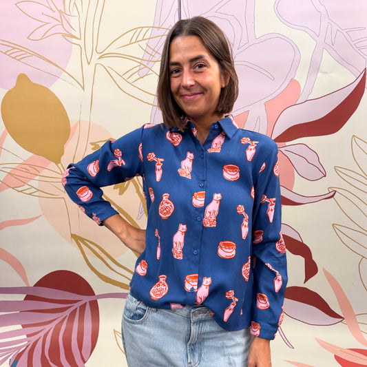 CAMICIA MEOW - Compania Fantastica