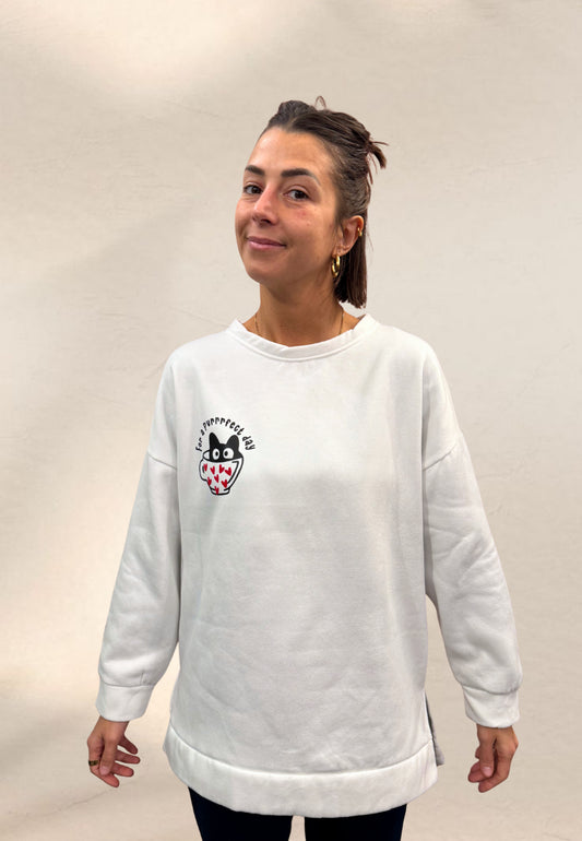 FELPA PURRRFECT DAY - Hand made