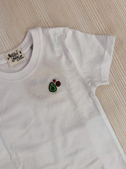 T-SHIRT BABY LOGO AVOCADO