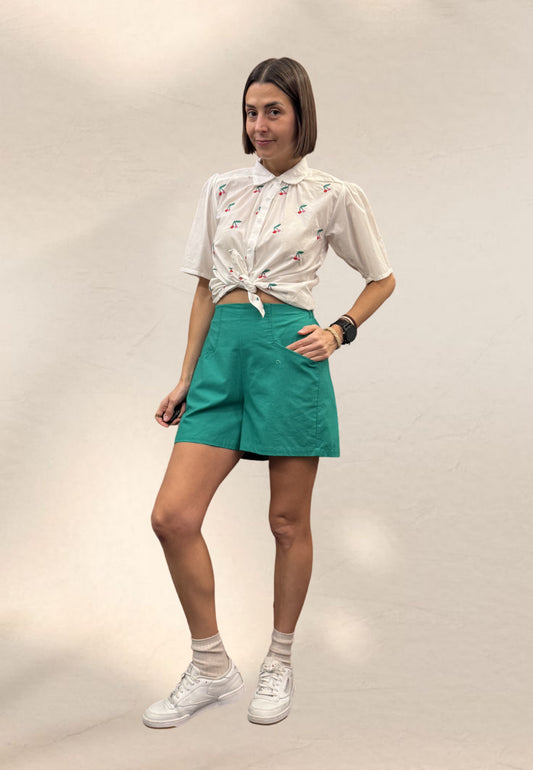 SHORTS AMY GREEN - Compania Fantastica