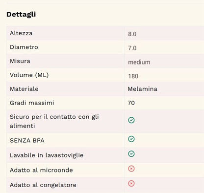 BICCHIERE MEDIUM FIORE