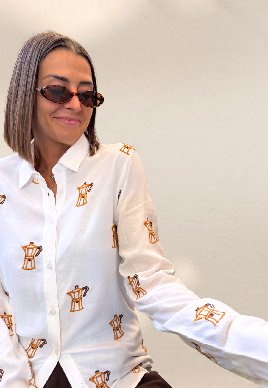 CAMICIA COFFEEBREAK - Smile Vestidor