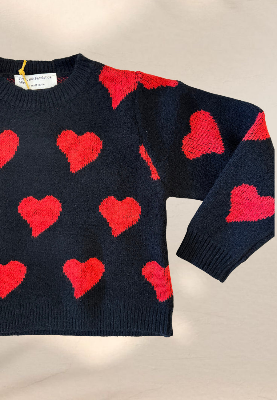 MAGLIONE HEART ATTACK MINI - Compania Fantastica
