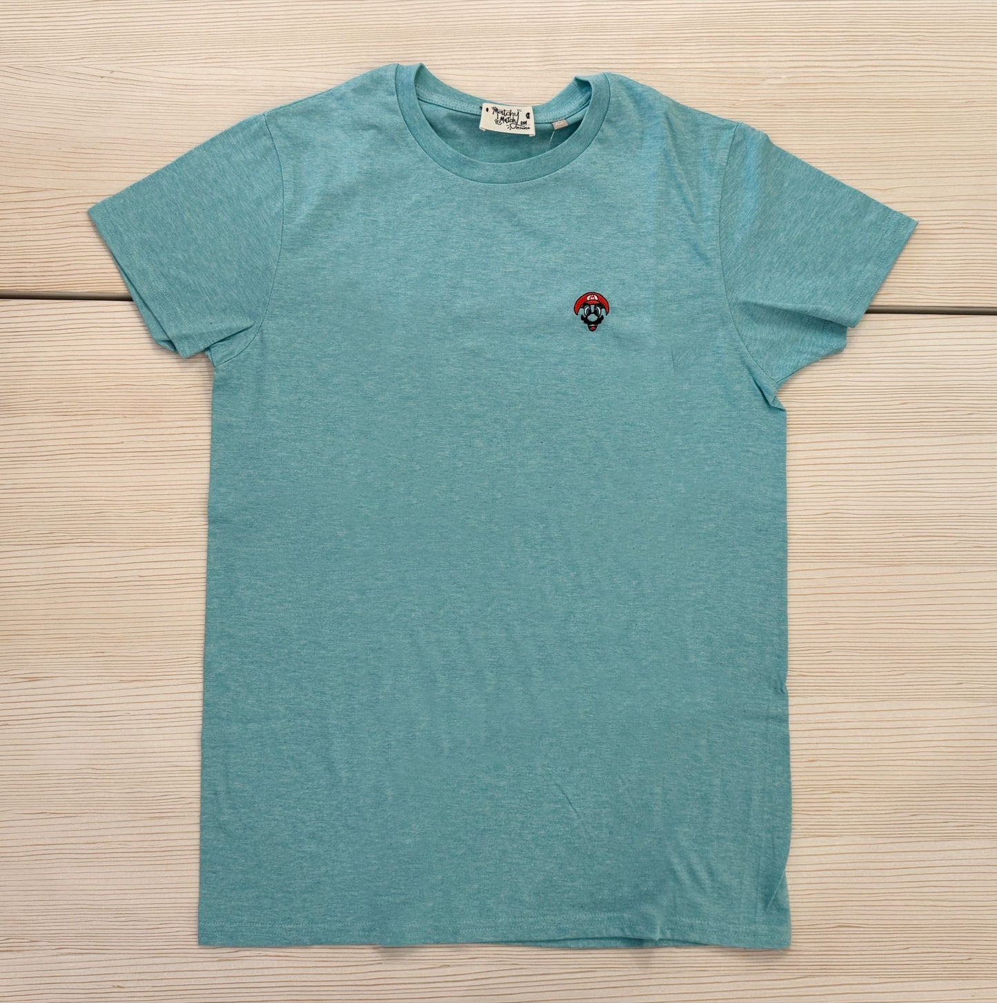 T-SHIRT LOGO SUPER MARIO - Hand made