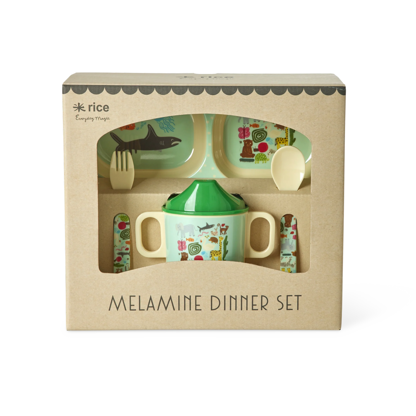 DINNER BOX MINT WILDLIFE - Rice