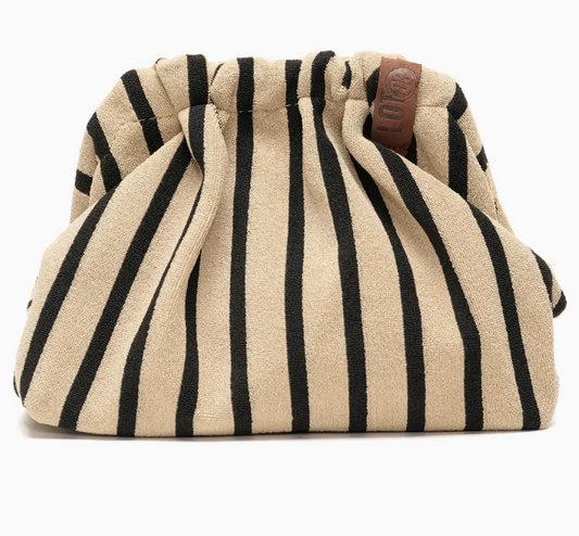 BORSA EMMA STRIPE BLACK - LOT83