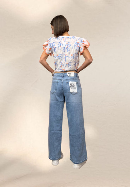 JEANS WIDE EDENA - I love Paris