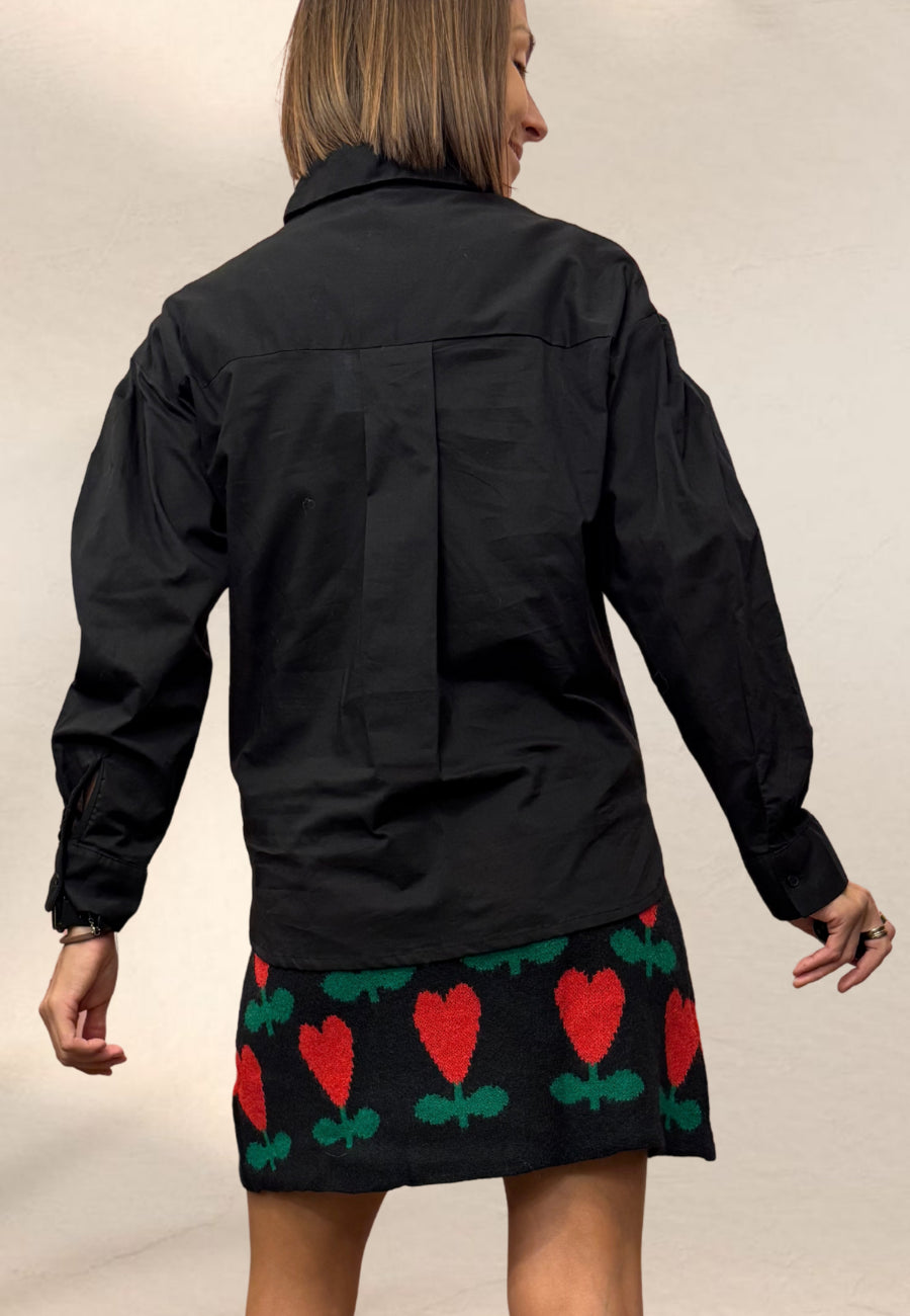 CAMICIA LOLLIPOP BLACK - Compania Fantastica