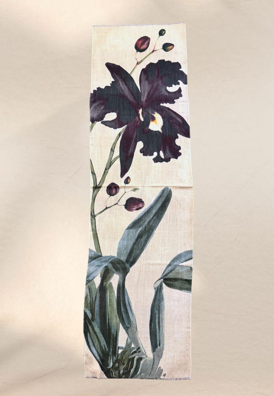 SCIARPA MIDNIGHT ORCHID - Powder