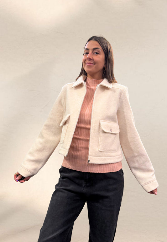 GIACCA LAVINIA AVORIO - Paris Fashion Shop