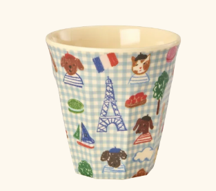 BICCHIERE LARGE KIDS IN PARIS - Rice