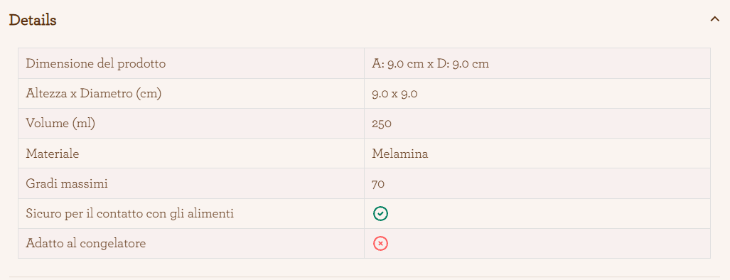 BICCHIERE LARGE DOTS AND FLOWERS - Rice