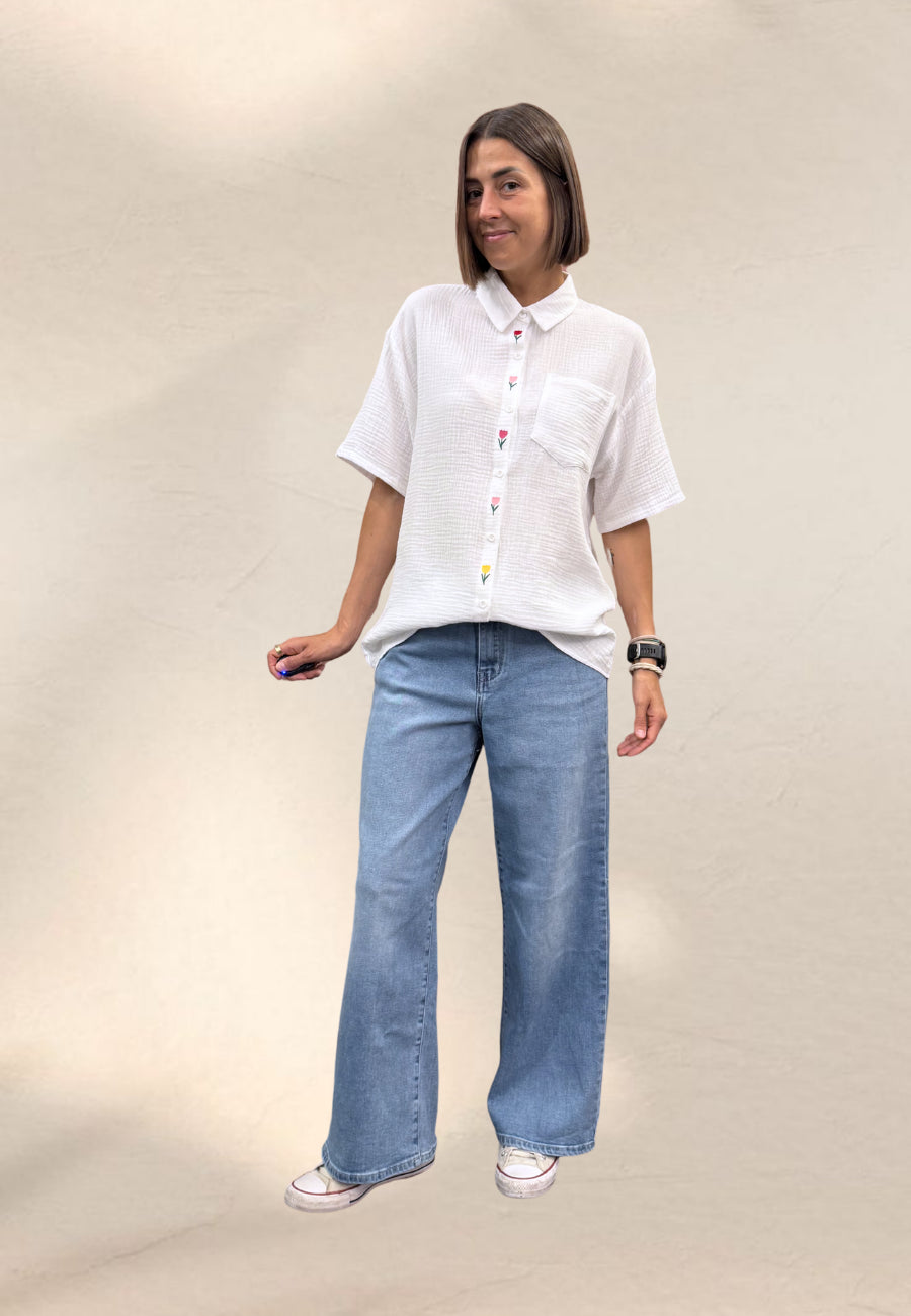 CAMICIA TULIPANINI - Hand made