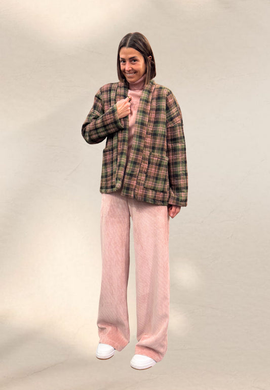 GIACCA PLAID - Paris Fashion Shop