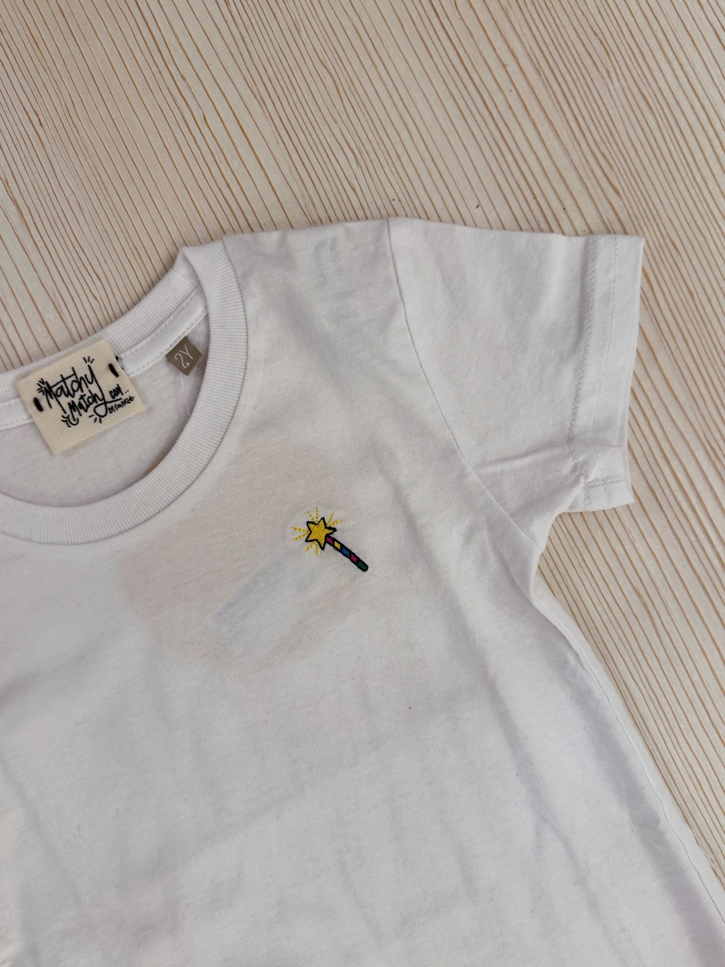 T-SHIRT BABY LOGO BACCHETTA