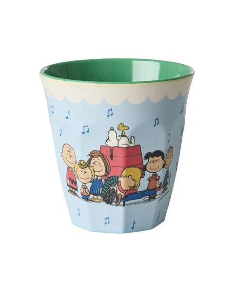 BICCHIERE LARGE BLUE SNOOPY - Rice